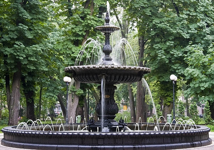 Мариинский парк фонтан